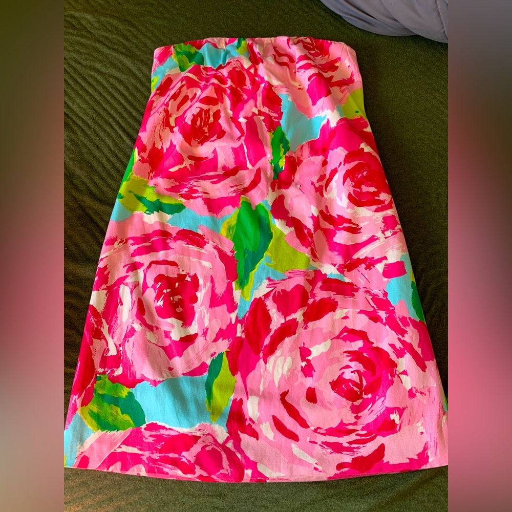 Lilly First Impressions strapless dress